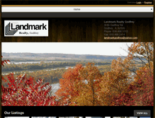 Tablet Screenshot of godfreylandmark.com